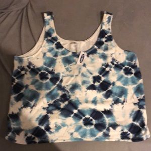 Old navy large blue tank